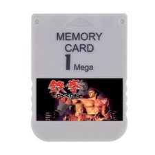 Tekken PS1 PSX PlayStation Memory Card 100 Completed Saves