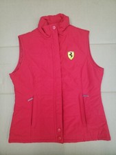 Scuderia Ferrari Women's Padded Vest Red Medium Size M offecial legend product