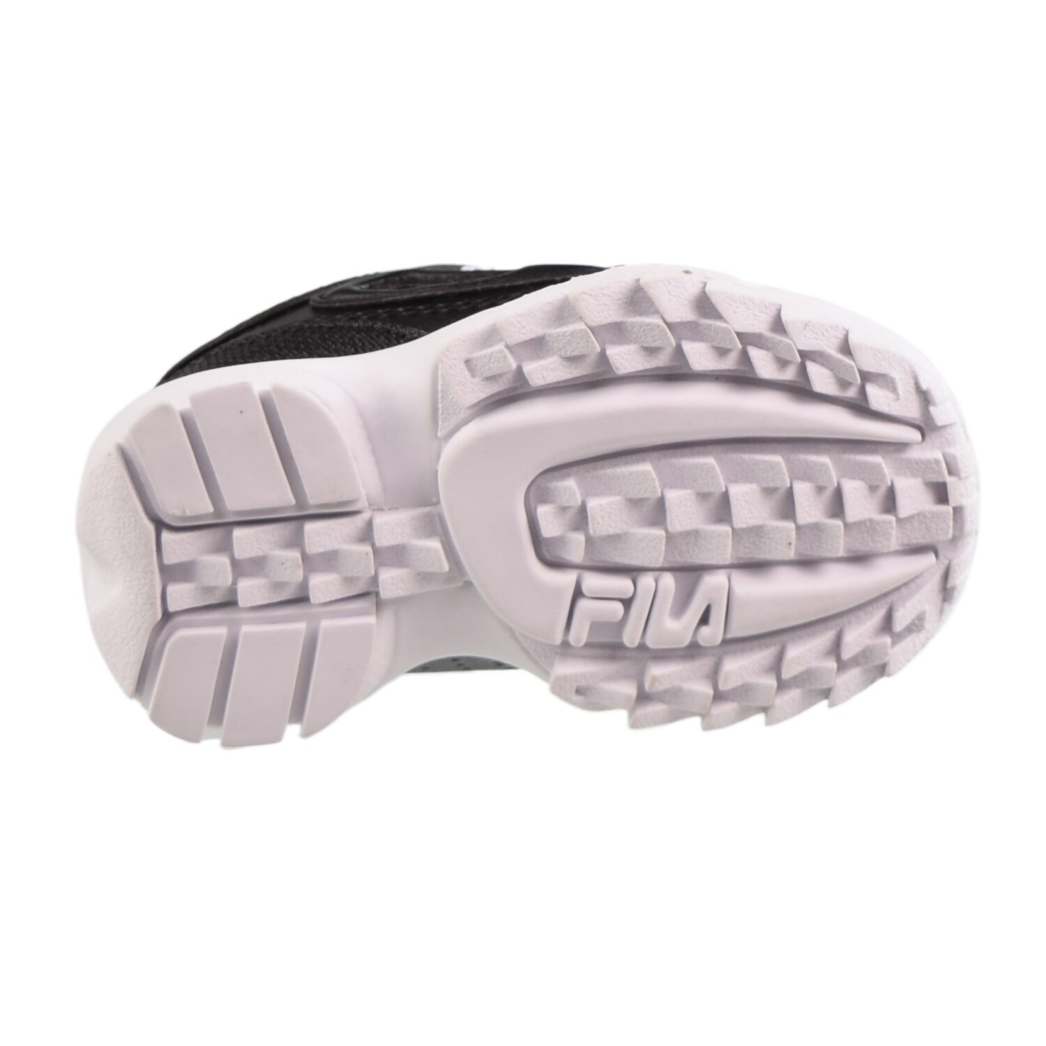 Fila Disruptor II Toddlers Shoes Black-White-Red 7FM00649-014
