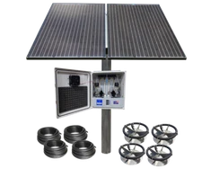 Professional-Grade Solar Pond & Lake Aerator Solar for up to 5 Acres.