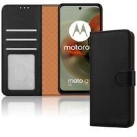 For Motorola Moto G55 Case Leather Wallet Flip Shockproof RFID Cover Moto G55 5G