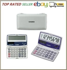 CASIO Standard Function SOLAR CALCULATOR 8-DIGITS Big Display Folding Hard Case