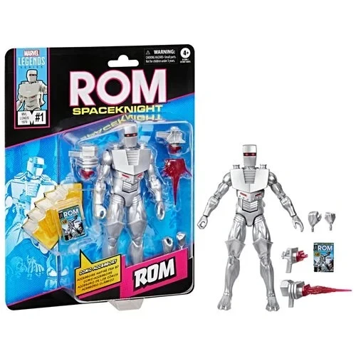 ¡EN STOCK! Cómics de Marvel Legends Rom Spaceknight inspirados en 6 pulgadas AF DE HASBRO Foto 3 de 4