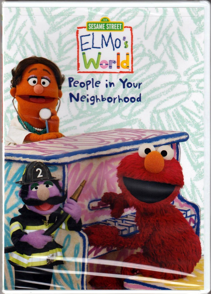 SESAME STREET Elmos World PEOPLE in YOUR NEIGHBORHOOD a DVD of Kid