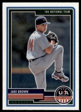 Jake Brown 2023 Panini Stars & Stripes Rookie Card RC #41 USA 18U National Team