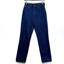 Vintage Wrangler Denim Jeans Horse Misses Size 7 Average High Rise Junior Fit