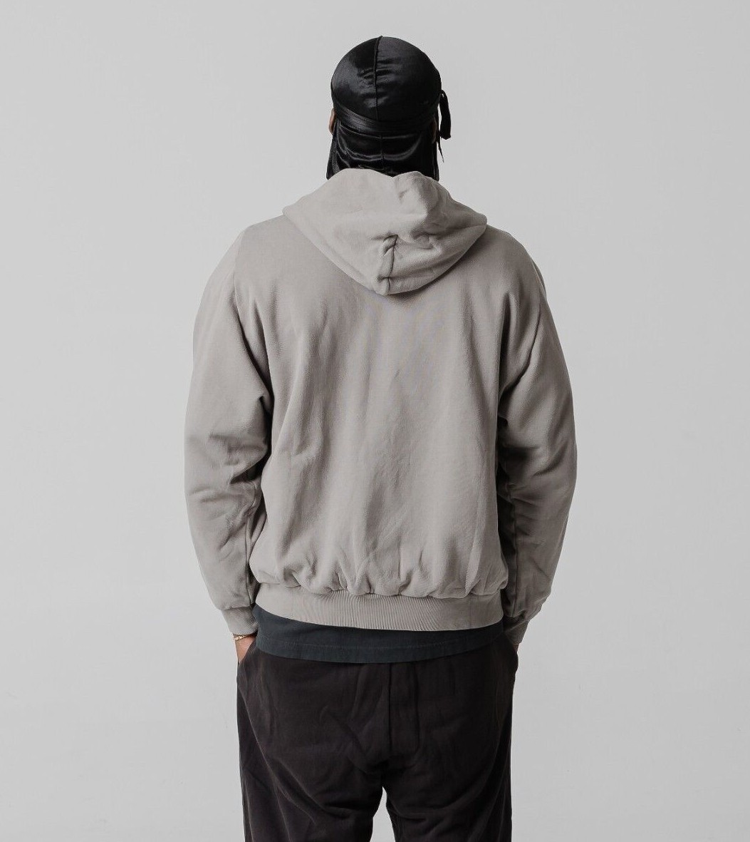 Yeezy Gap Full Zip Sweatshirt Hoodie Gray Unreleased Season Yeezy Gap Full Zip Sweatshirt Hoodie Gray Unreleased Season