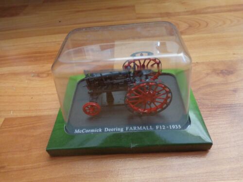 HACHETTE UNIVERSAL HOBBIES 1/43 1935 MCCORMICK DEERING FARMALL F12 TRACTOR - Picture 1 of 2