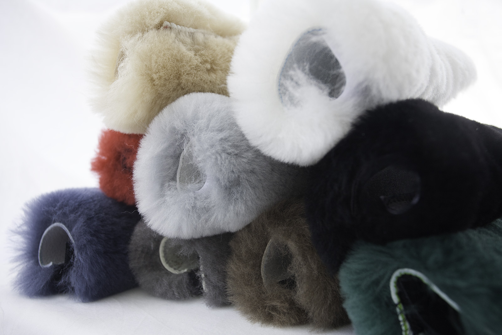 2 BURGUNDY 9" Long Merino Sheepskin Seat Belt Shoulder Strap Pad JMS