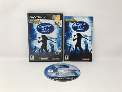 Karaoke Revolution Presents: American Idol Sony Playstation 2 PS2 water damaged