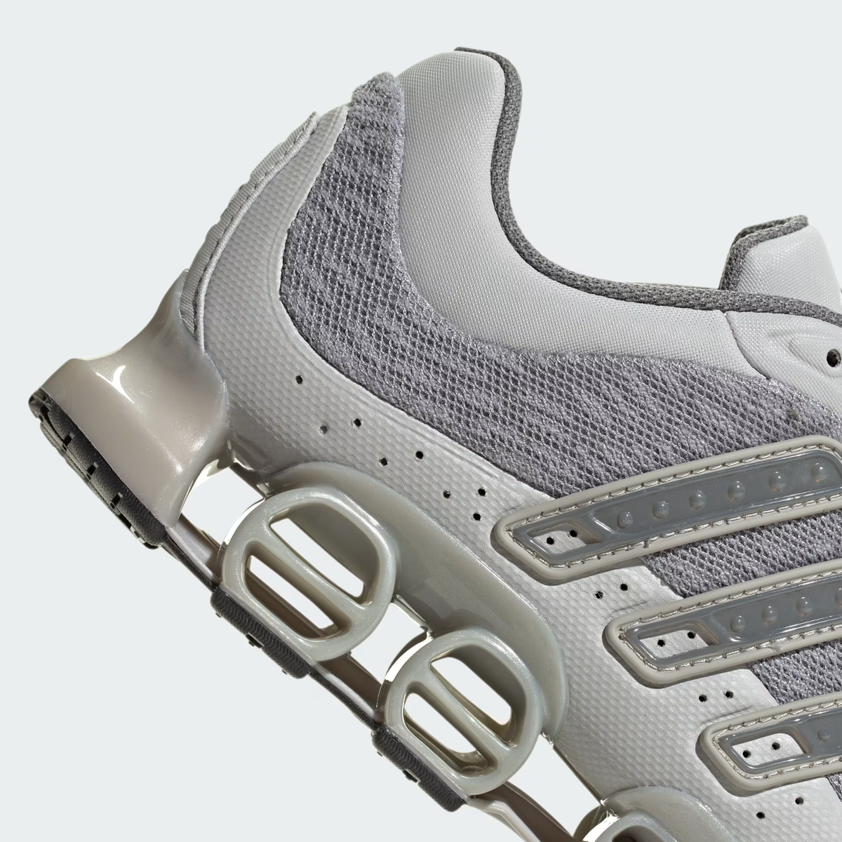 Mens Size 12 Adidas -  Megaride 01 Grey Casual Running Shoes Sneakers JI1506 NEW Adidas Megaride O1 Grey Silver Metallic for sale | eBay main image 2