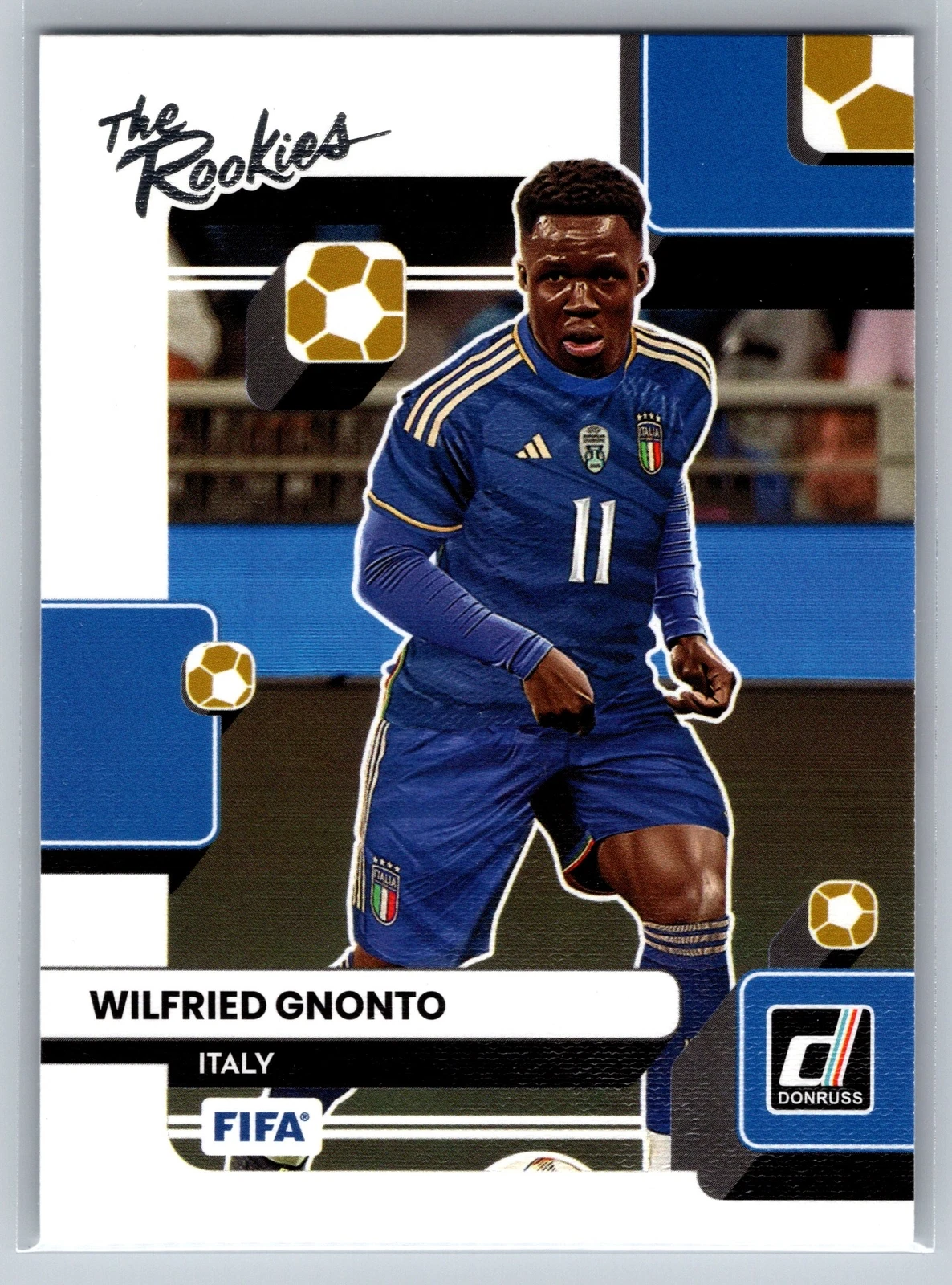 2022 Donruss Wilfried Gnonto The Rookies Silver #8 Italy