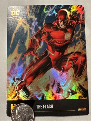 The Flash  DC Hybrid Trading Card Ch 2 Holo Legendary Physical Only Random Mint