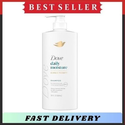 Dove Shampoo Daily Moisture 28oz Dry Hair Hydrating Bio Protein Care