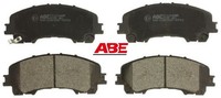 ABE C11104ABE Bremsbelagsatz FüR Scheibenbremse Bremsbelagsatz