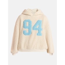 No Boundaries Embroidered Plush Pullover Hoodie 94 M Medium