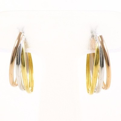 18K (18 Karat Gold), YG (gelb K14WG (rosa Ohrringe, Gesamtgewicht... GZl1hyfc