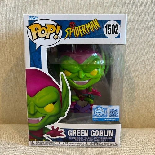Funko Pop! Vinyl: Marvel - Green Goblin - Spider-Man: TAS #1502 w/ Protector