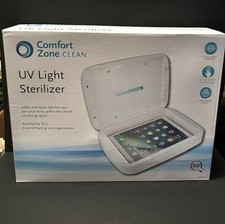 Comfort Zone UV Light Sterilizer for Electronics 13.25x9.86.x2