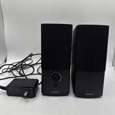 Bose Companion 2 Series III Multimedia PC Speakers Original Power Cord Tested!