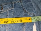 VINTAGE 1990S BLUE JEAN DENIM LEVIS LARGE JACKET W/LT WEAR 70589 355 BR14  — photo 10