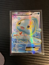 Manaphy EX 116/122 XY BREAKpoint Full Art Ultra Rare Pokemon Card - LP on eBay