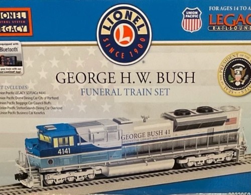 ¡JUEGO DE PASAJEROS LIONEL LEGACY GEORGE H. W. BUSH FUNERAL UNION PACIFIC 2022050! | Zustand: Used