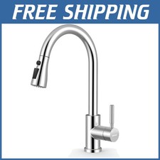 Intuitive Spray Control Kitchen Faucet, Polished Chrome
