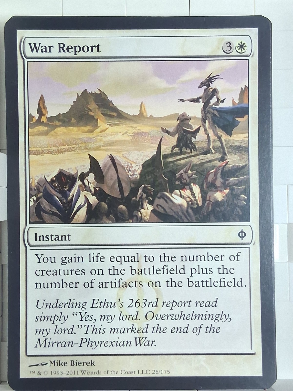 New Phyrexia #26 War Report
