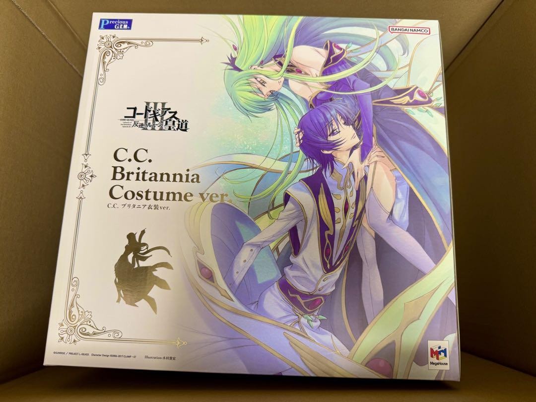 Precious G.E.M. Series Code Geass Lelouch C.C. Britannia Costume