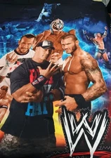 WWE 2012 Full Size Comforter John Cena CM Punk Rey Mysterio Randy Orton