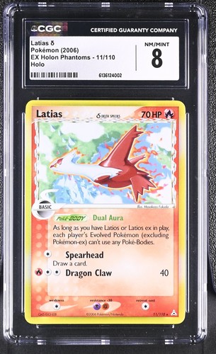 Latias δ graded CGC 8 for sale on eBay