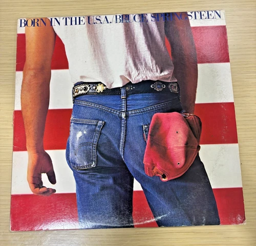 Bruce Springsteen Born In The USA LP Vinyl 1984 Columbia Original Press QC 38653