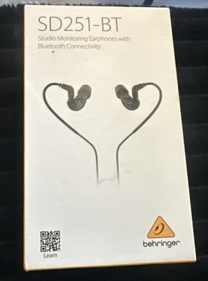 Behringer SD251-BT Studio Monitoring Earphones - Black
