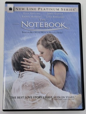 The Notebook DVD (2004) - Region 1 - FR/EN - VG+ (Tested)
