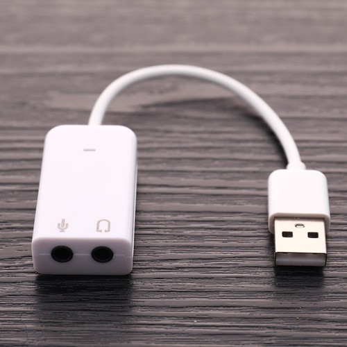 Carte son USB 7.1 3D Adaptateur audio externe USB virtuel USB vers jack - Afbeelding 10 van 12