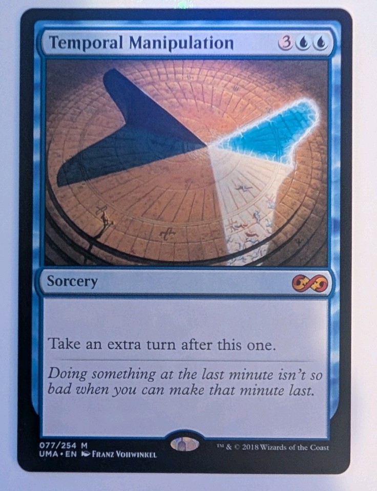 Temporal Manipulation Ultimate Masters UMA #77 Regular NM