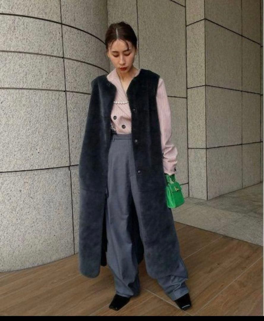 Ameri MANY WAY USEFUL BOA COAT size S - image 2