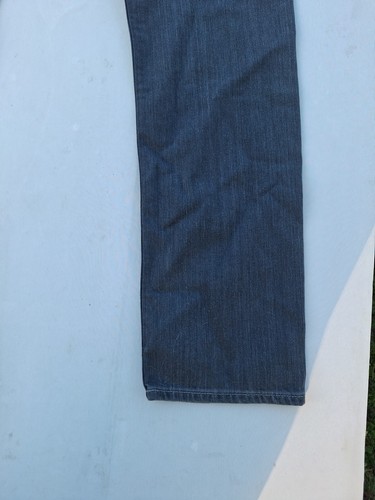 Jeans 7 Seven For All Mankind Slimmy Straight Uomo Nuovo Con Etichetta Taglia 32x32 Grigio - Foto 19 di 20