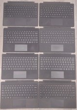 8 x Microsoft Surface Pro 3/4/5/6/7 Type Cover 1725 Keyboard Black Ships Free
