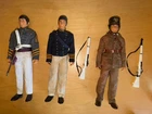 Vtg. 1970's Hasbro G.I. Joe Action Team 12" Figure CADET Sailor Military Figures