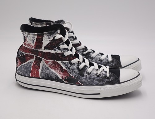 Taglia 11 - Converse Chuck Taylor All Star High Union Jack - Foto 3 di 9