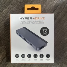 HyperDrive 6-in-1 USB C Hub HDMI 4K 60Hz
