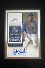2015 Panini Contenders - Draft Ticket Eric Jenkins #21 Blue Foil (AU, RC)