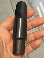 Vintage Berg Larsen Tenor Saxophone Mouthpiece 90/2 M Hard Rubber Denim Table