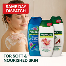Palmolive Shower Gel 250ml – Olive & Milk/Milk & Honey/Coconut/ Wellness Massage
