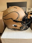 Randy Moss Salute To Service Full Size Autographed Helmet - Vikings