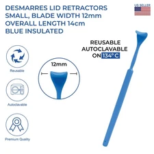 Insulated Desmarres Lid Retractors 5 1/8" stainless steel ophthalmic Instruments