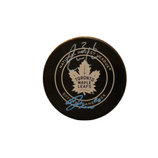 Joseph Woll Autographed Toronto Maple Leafs Game Puck