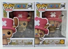 Funko Pop! One Piece Tony Tony Chopper #2340 CHASE COMMON Set of 2 W/Protector